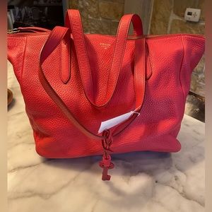 FOSSIL red shoulder bag like new